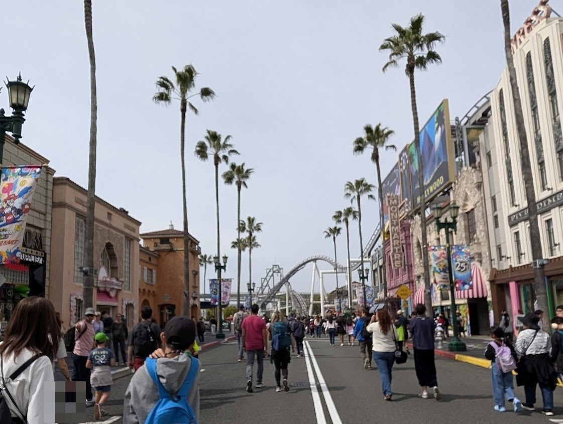USJメインストリート(2日目)