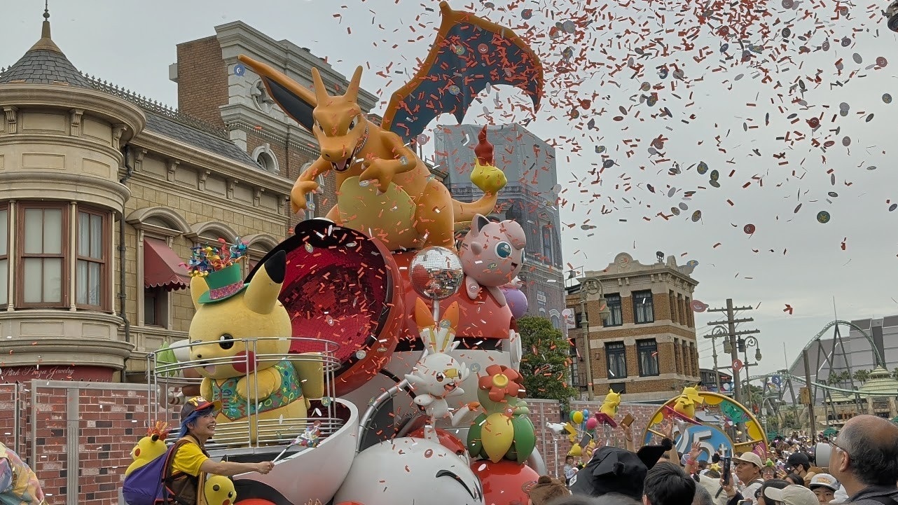 USJ25周年パレード ポケモンフロート