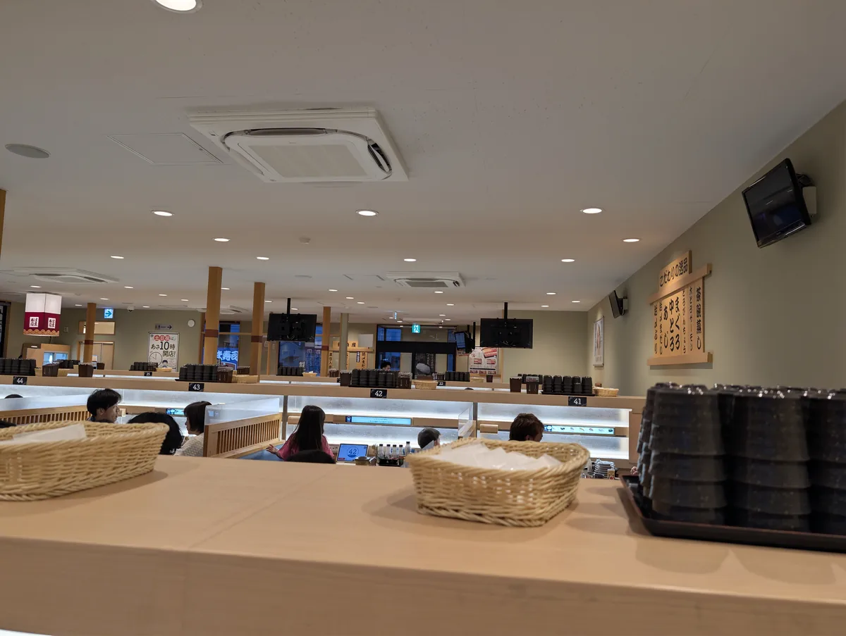 はま寿司 倉敷水江店の店内