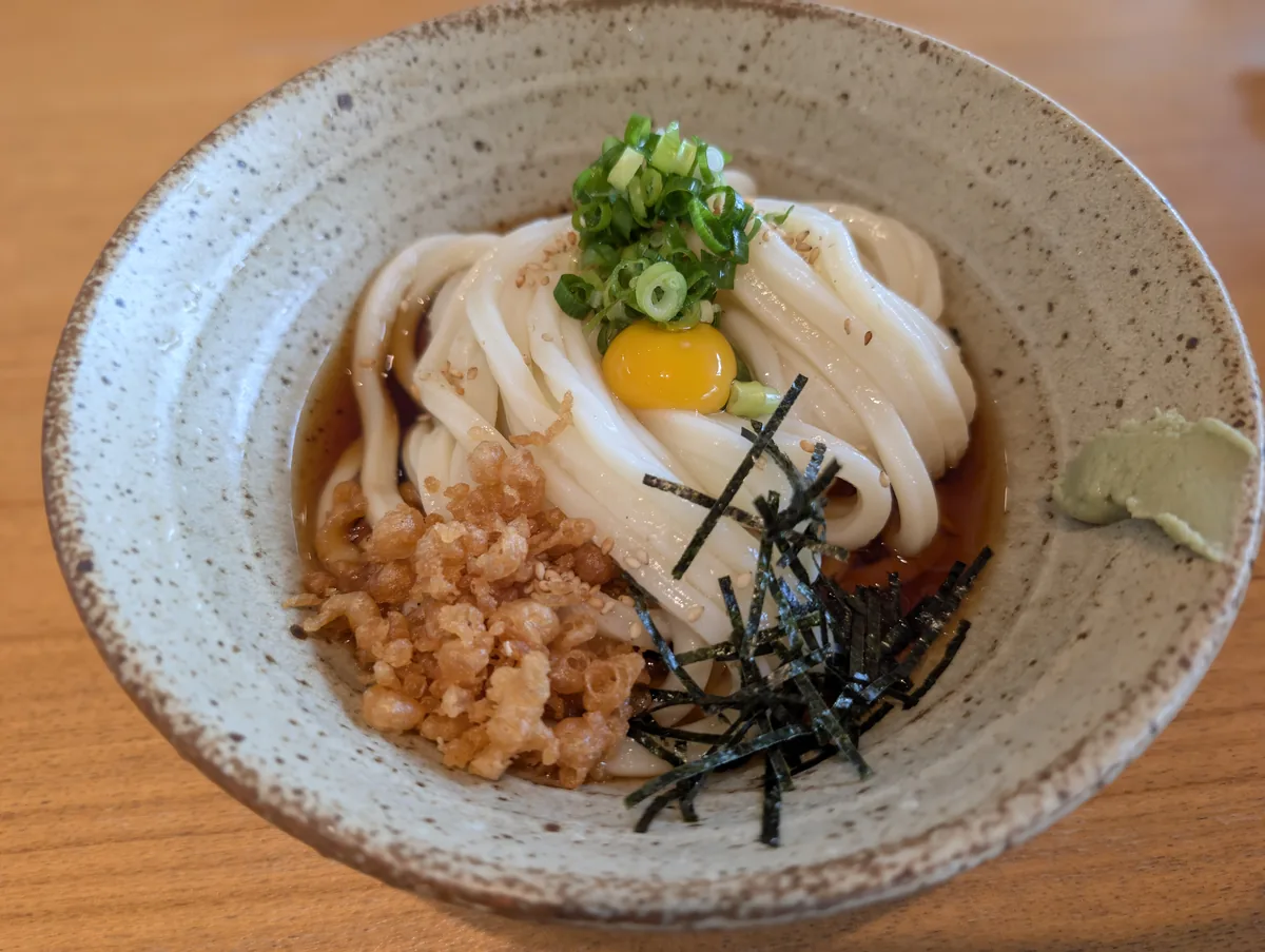 手打ちうどん さるやのぶっかけうどん冷