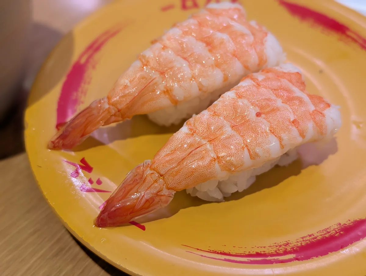 スシローのえびの握り