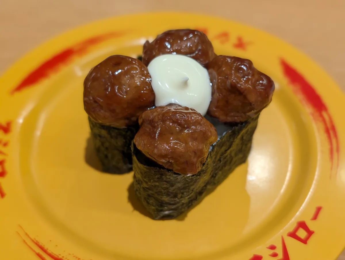 スシローのミートボール軍艦