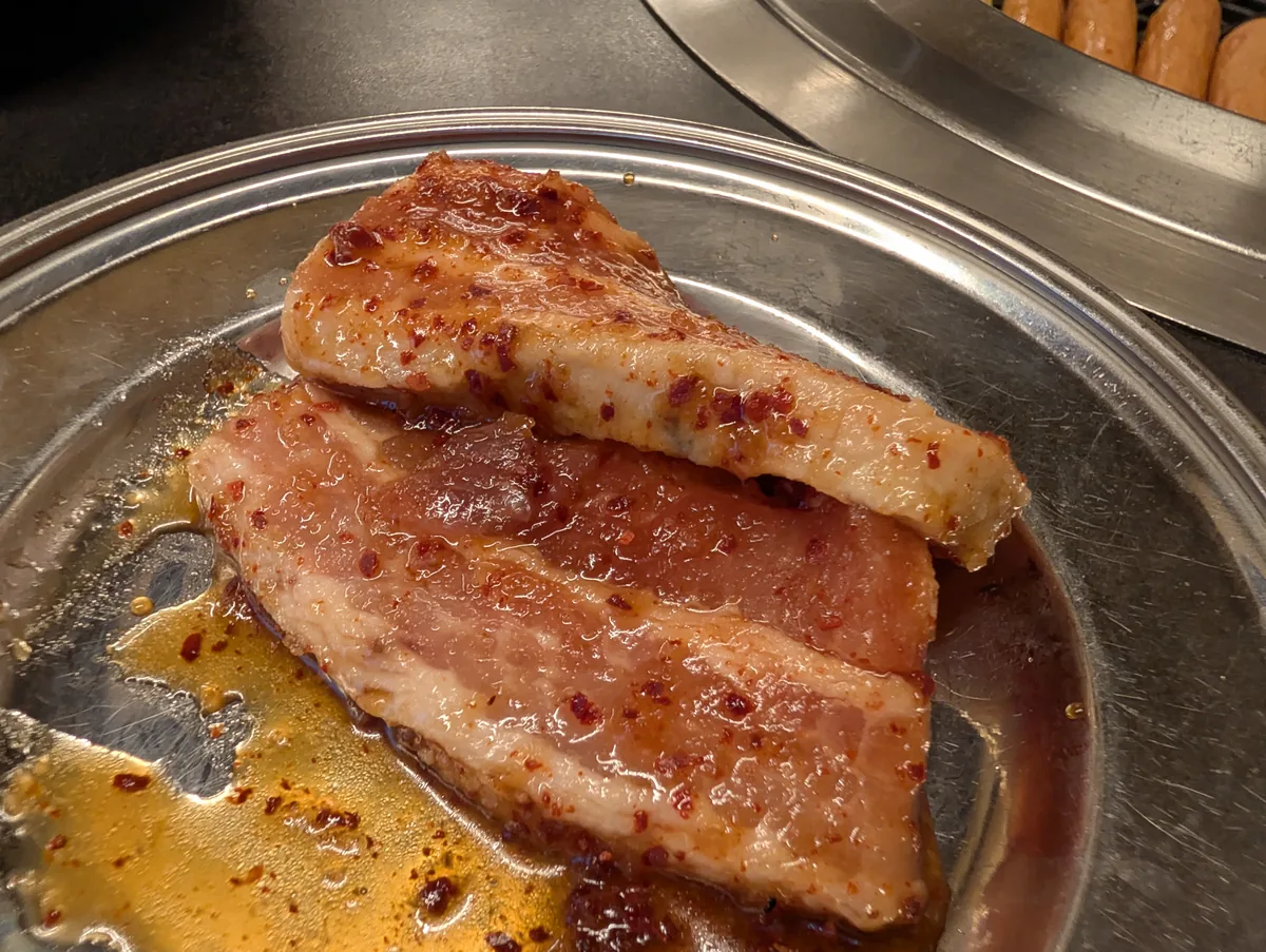 焼肉たいこの名物メニュー辛豚